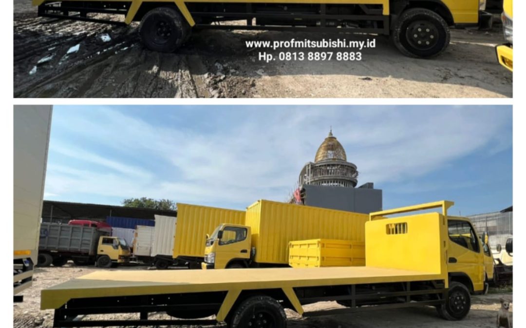 Harga dan Spesifikasi Karoseri Losbak atau Flatdeck Truk Canter dan Fuso Fighter